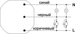 Рис.1. Схема подключения реле ASO-205